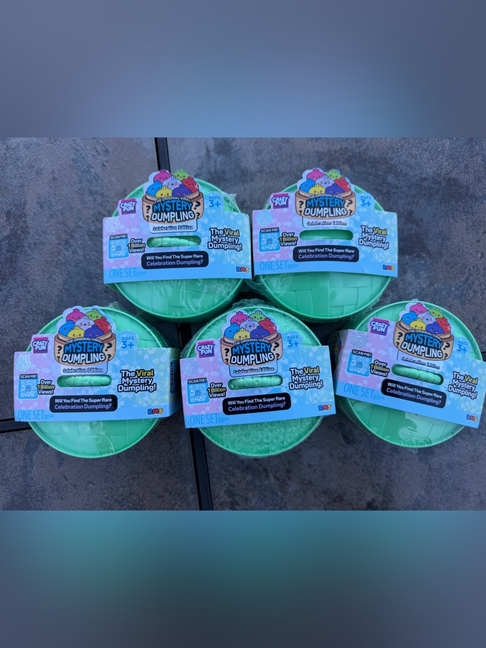 The Original Mystery Dumplings -Celebration Edition Lot of 5